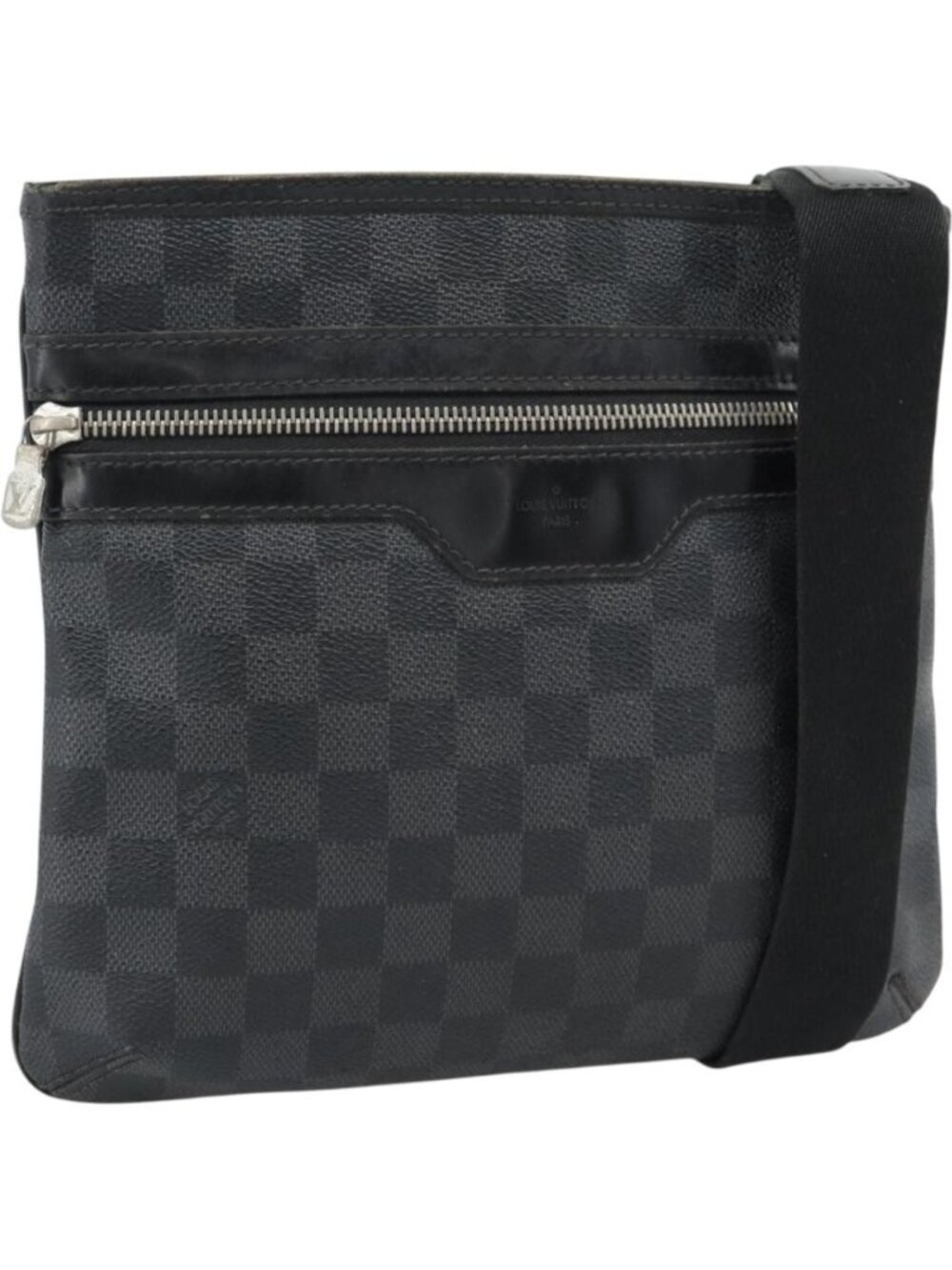 LOUIS VUITTON Damier Graphite Tomas Shoulder Bag N58028